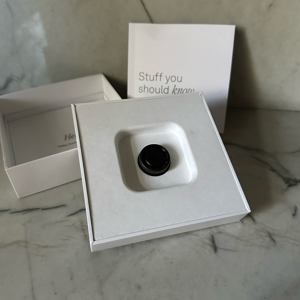 Oura Ring Gen 3 – Stealth – Size 7 – Unused